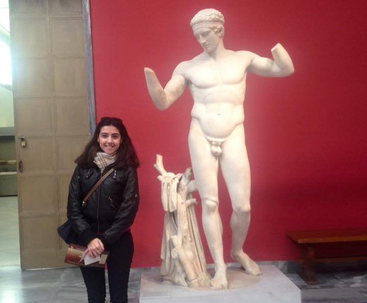Diadúmeno de Policleto en el Museo Arqueológico