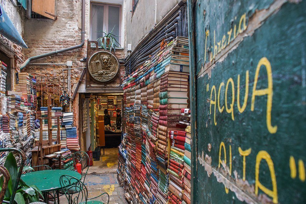 librería Acqua Alta