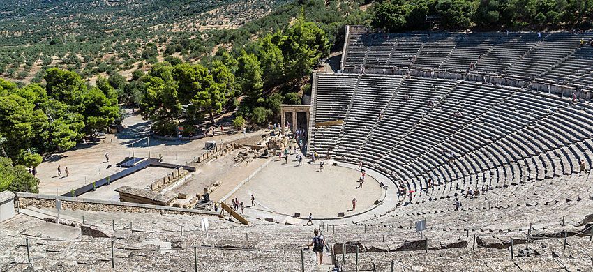 Teatro de Epidauro en Atenas