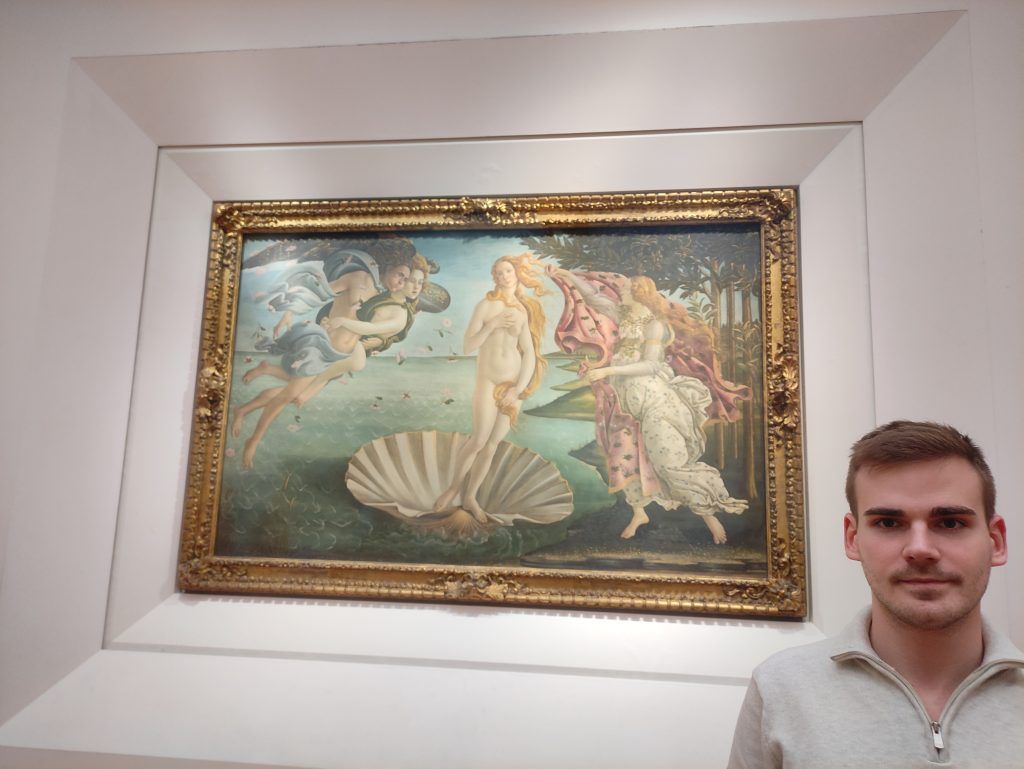 La primavera de Botticelli galeria de los uffizi florencia