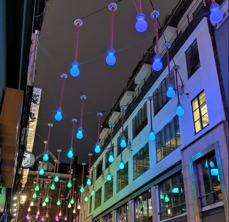 Carnaby Street de noche