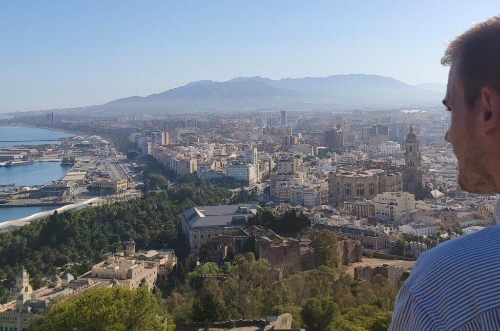 castillo gibralfaro malaga vista panoramica