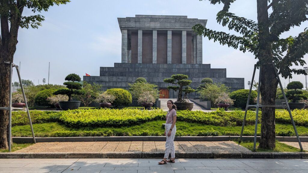 Mausoleo de Ho Chi Minh en Hanoi