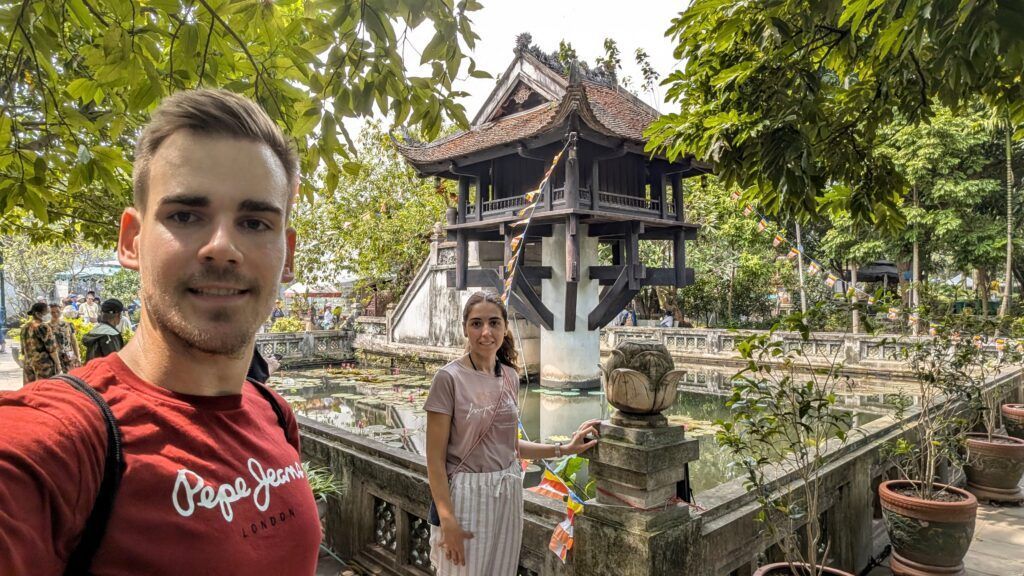 pagoda del pilar unico hanoi