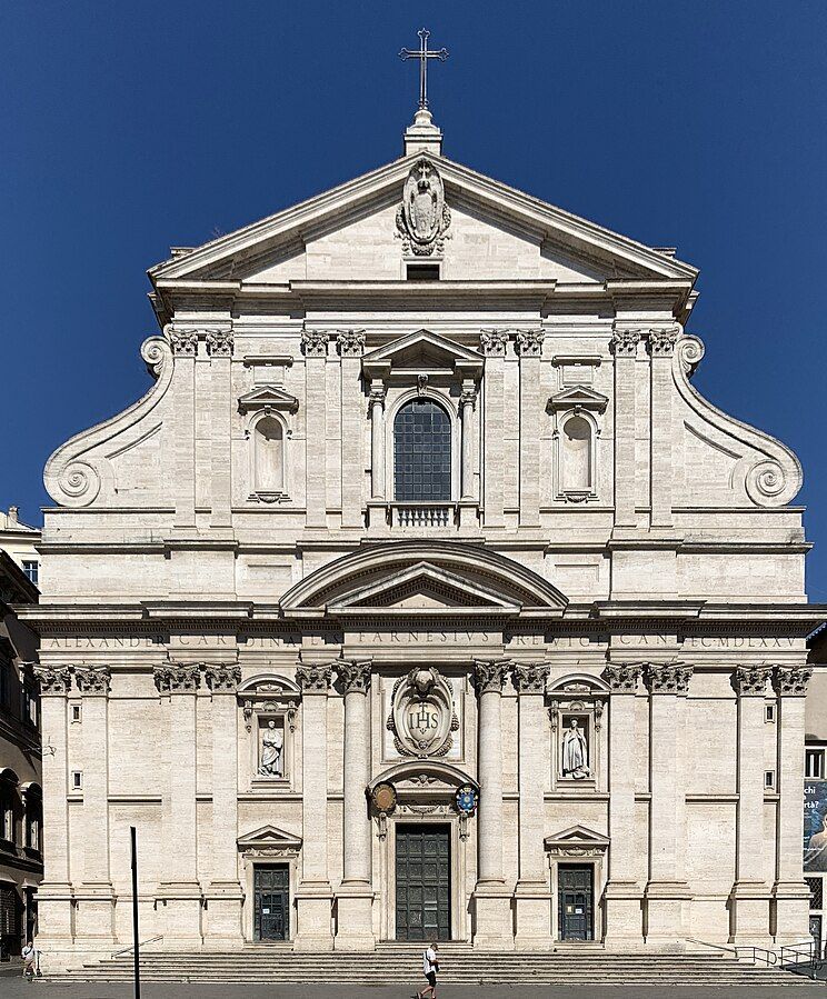 Fachada de Il Gesù