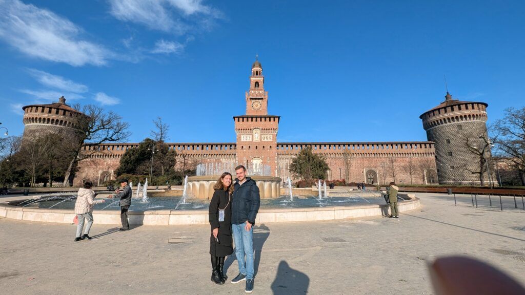 castillo sforzesco de milan