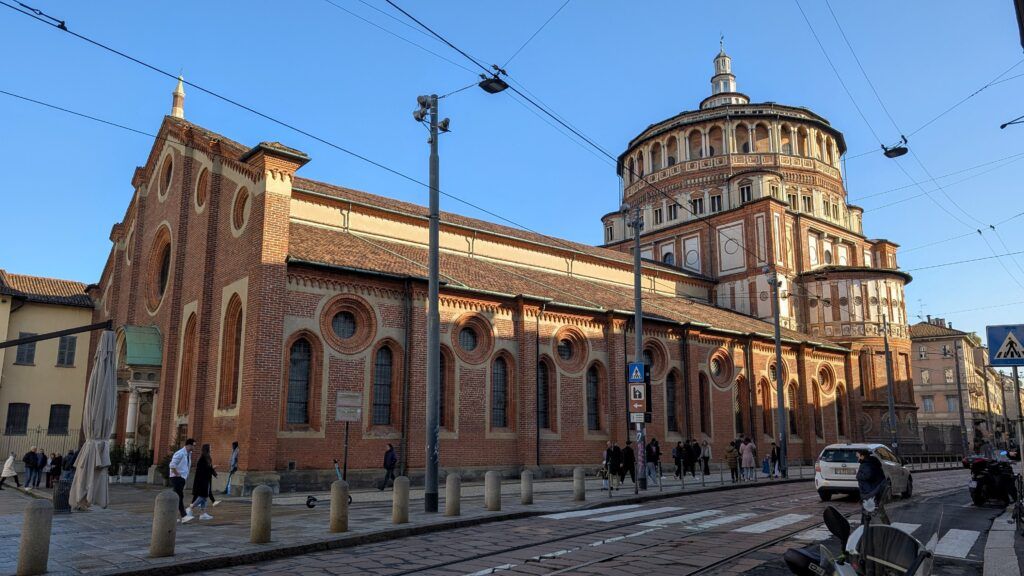 basilica santa maria delle grazie, ultima cena de leonardo da vinci