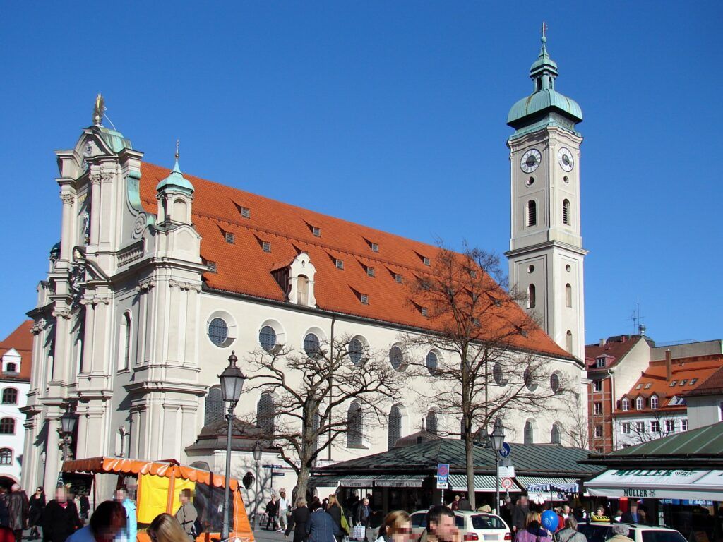 Heilig Geist de Munich, iglesia de estilo barroco