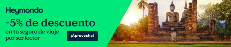 descuento 5% seguro de viaje heymondo