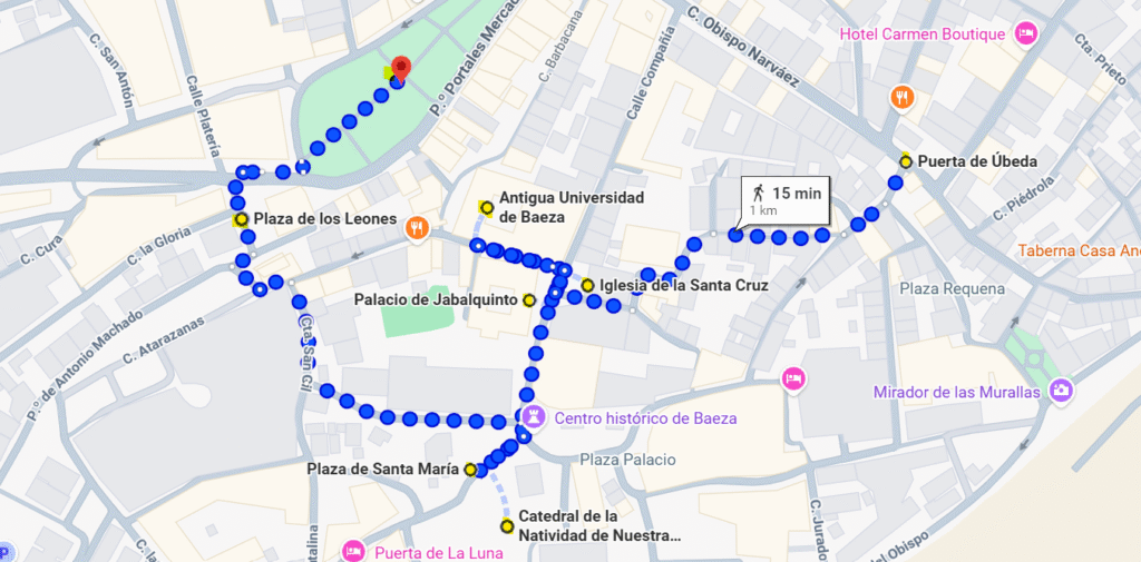 Baeza en 1 día