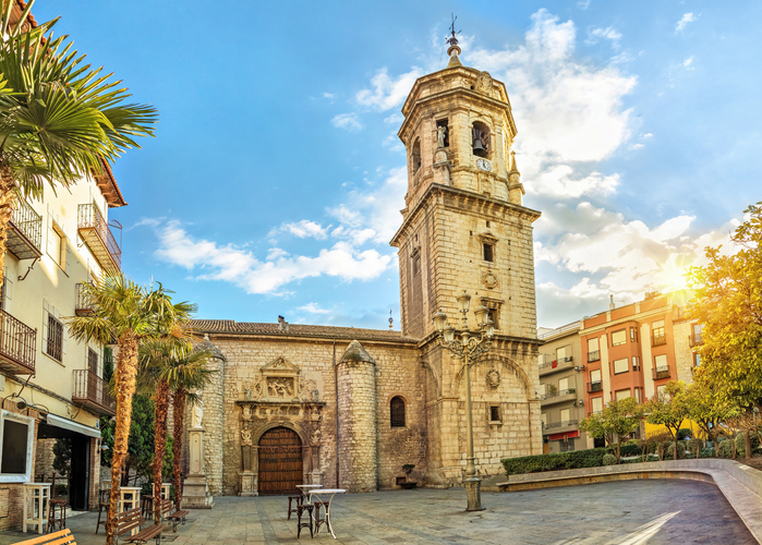 Basilica of San Ildefonso in Jaen