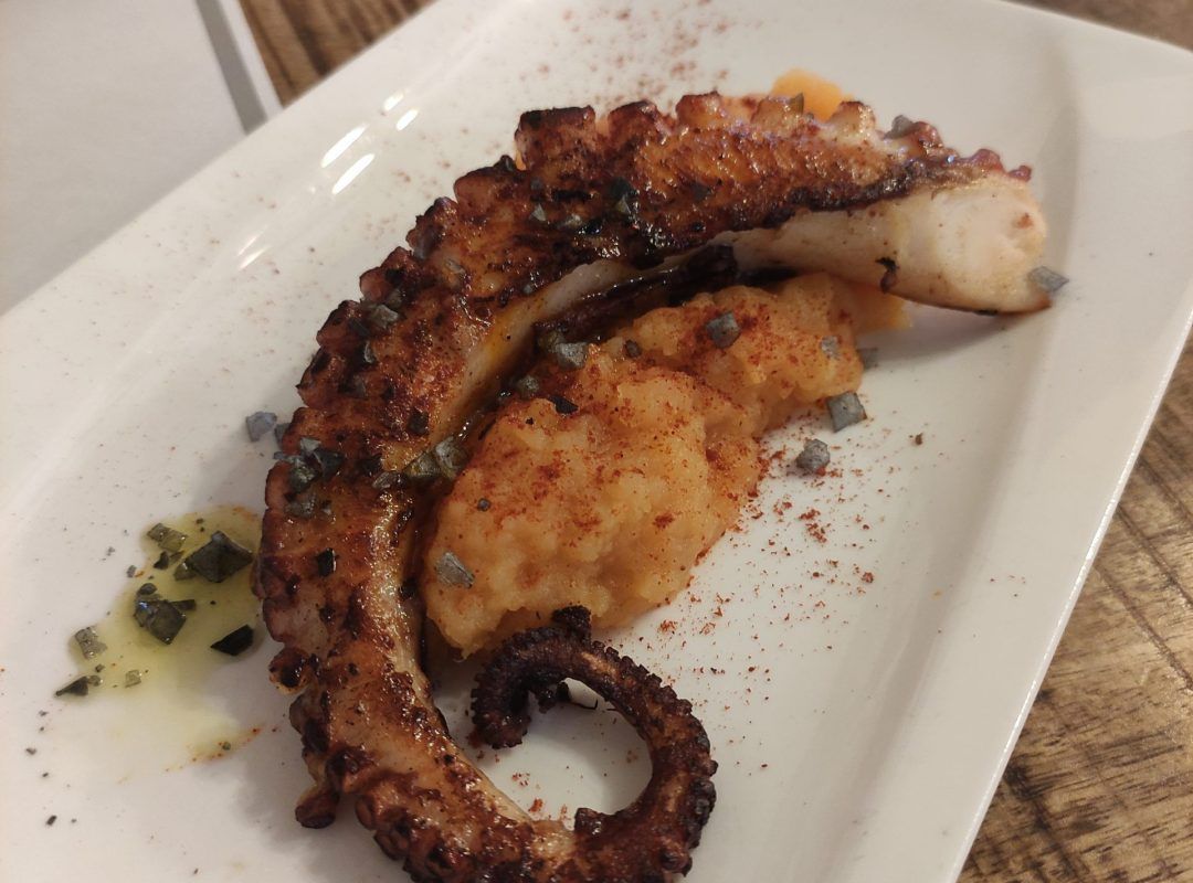 Pata de pulpo en Sybarit